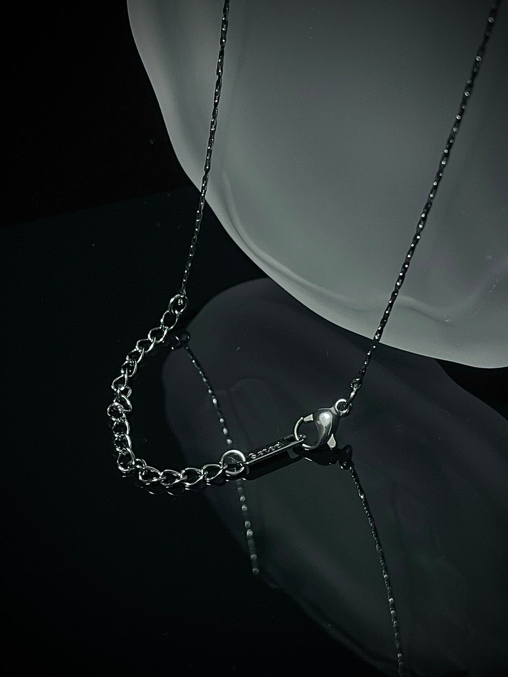 Pearl In the Dark Necklace
