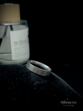 Ash and Iron Band Ring