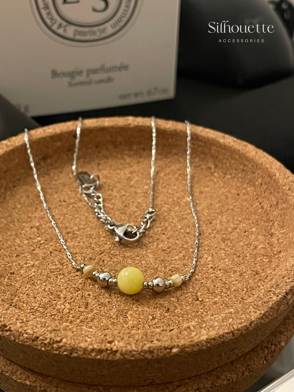 Pale Cipher Necklace