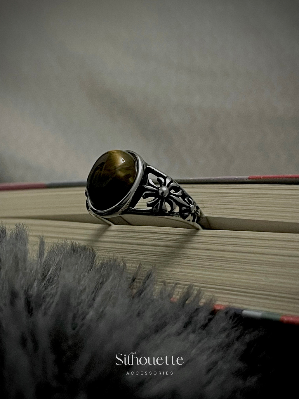 Amber Solace Ring