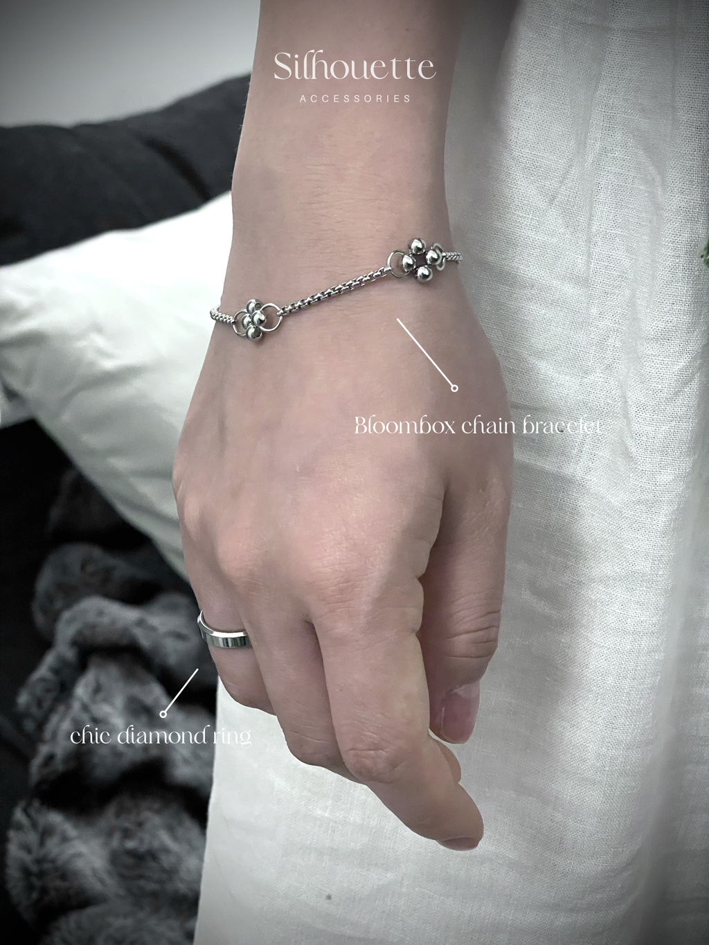 Bloom Boxchain Bracelet