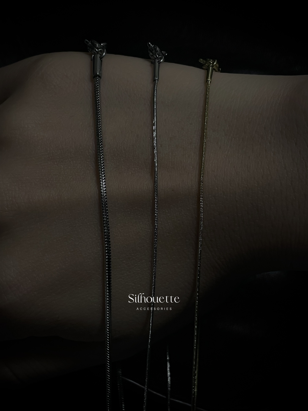 Snake Chain Long Necklace